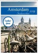 Amsterdam Stadtansichten (Wandkalender 2019 DIN A3 hoch)