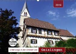 Unterwegs in der Altstadt von Geislingen (Wandkalender 2019 DIN A2 quer)