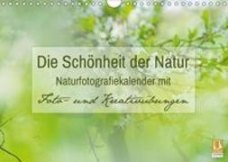 Die Schönheit der Natur - Naturfotografie-Kalender mit Foto- und Kreativübungen (Wandkalender 2019 DIN A4 quer)