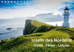 Inseln Des Nordens (Tischkalender 2019 DIN A5 quer)