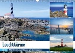 Leuchttürme - Maritime Leuchtfeuer an den Küsten (Wandkalender 2019 DIN A3 quer)
