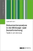 Dokumentenanalyse in der Bildungs- und Sozialforschung