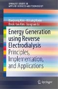 Energy Generation using Reverse Electrodialysis