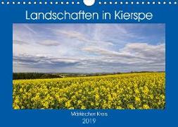 Landschaften in Kierspe (Wandkalender 2019 DIN A4 quer)