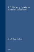 A Preliminary Catalogue of Sarapis Monuments