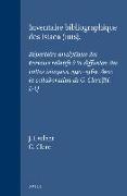 Inventaire Bibliographique Des Isiaca (Ibis): Répertoire Analytique Des Travaux Relatifs À La Diffusion Des Cultes Isiaques, 1940-1969. Avec La Collab