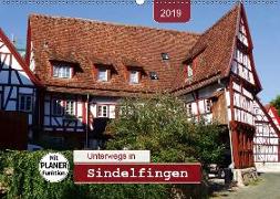 Unterwegs in Sindelfingen (Wandkalender 2019 DIN A2 quer)