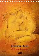 Erotische Kunst - Akt und Dessous (Tischkalender 2019 DIN A5 hoch)