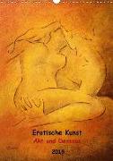 Erotische Kunst - Akt und Dessous (Wandkalender 2019 DIN A3 hoch)