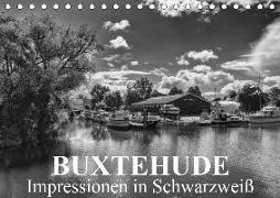 Buxtehude Impressionen in Schwarzweiß (Tischkalender 2019 DIN A5 quer)