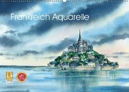 Frankreich Aquarelle (Wandkalender 2019 DIN A2 quer)