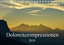 Dolomitenimpressionen (Tischkalender 2019 DIN A5 quer)