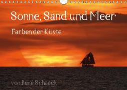 Sonne, Sand und Meer. Farben der Küste (Wandkalender 2019 DIN A4 quer)