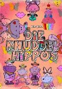 Die Knuddel Hippos von Nico Bielow (Wandkalender 2019 DIN A2 hoch)
