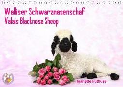 Walliser Schwarznasenschaf Valais Blacknose Sheep (Tischkalender 2019 DIN A5 quer)