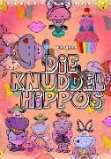 Die Knuddel Hippos von Nico Bielow (Tischkalender 2019 DIN A5 hoch)