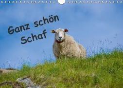 Ganz schön Schaf (Wandkalender 2019 DIN A4 quer)