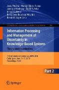 Information Processing and Management of Uncertainty in Knowledge-Based Systems. Theory and Foundations