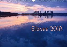 Elbsee 2019 (Wandkalender 2019 DIN A3 quer)