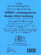 Dürckheim-Register Nr. 2030 / Dürig / Baden-Württemberg