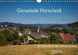 Gemeinde Herscheid (Wandkalender 2019 DIN A4 quer)