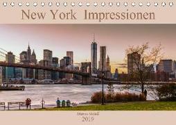 New York Impressionen 2019 (Tischkalender 2019 DIN A5 quer)