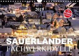 Sauerländer Fachwerkidylle (Wandkalender 2019 DIN A4 quer)