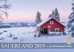 Sauerland - faszinierend schön (Tischkalender 2019 DIN A5 quer)