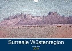 Surreale Wüstenregion (Wandkalender 2019 DIN A4 quer)