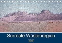 Surreale Wüstenregion (Tischkalender 2019 DIN A5 quer)