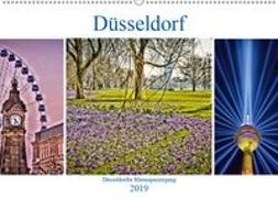Düsseldorf - Düsseldorfer Rheinspaziergang (Wandkalender 2019 DIN A2 quer)