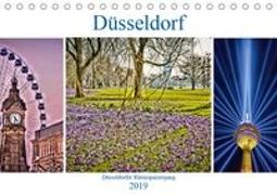 Düsseldorf - Düsseldorfer Rheinspaziergang (Tischkalender 2019 DIN A5 quer)