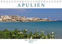 Apulien - Eine Rundreise (Tischkalender 2019 DIN A5 quer)