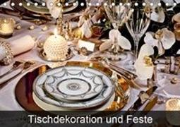 Tischdekoration und Feste (Tischkalender 2019 DIN A5 quer)