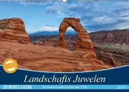 Landschafts Juwelen - Erlesene Landschaften der USA (Wandkalender 2019 DIN A2 quer)