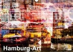 Hamburg-Art (Wandkalender 2019 DIN A3 quer)
