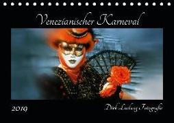 Venezianischer Karneval (Tischkalender 2019 DIN A5 quer)