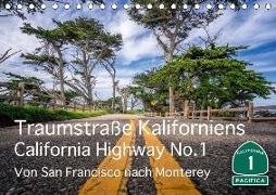 Traumstraße Kaliforniens - California Highway No.1 (Tischkalender 2019 DIN A5 quer)