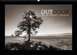 OUTDOOR - Natur- und Landschaftsbilder in schwarz-weiß (Wandkalender 2019 DIN A2 quer)