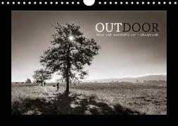 OUTDOOR - Natur- und Landschaftsbilder in schwarz-weiß (Wandkalender 2019 DIN A4 quer)