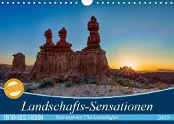 Landschafts-Sensationen (Wandkalender 2019 DIN A4 quer)