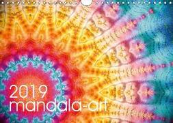 mandala-art (Wandkalender 2019 DIN A4 quer)
