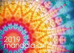 mandala-art (Wandkalender 2019 DIN A3 quer)