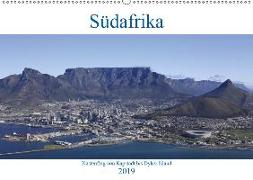 Südafrika - Küstenflug von Kapstadt bis Dyker Island (Wandkalender 2019 DIN A2 quer)