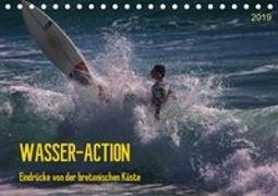 Wasser-Action - Eindrücke von der bretonischen Küste (Tischkalender 2019 DIN A5 quer)
