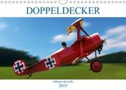 Doppeldecker Oldtimer der Lüfte (Wandkalender 2019 DIN A4 quer)