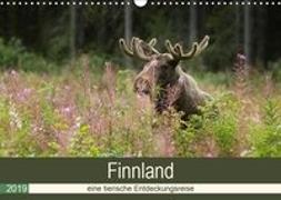Finnland: eine tierische Entdeckungsreise (Wandkalender 2019 DIN A3 quer)