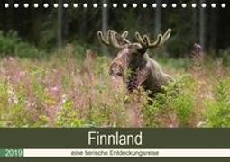 Finnland: eine tierische Entdeckungsreise (Tischkalender 2019 DIN A5 quer)