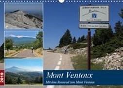 Mit dem Rennrad zum Mont Ventoux (Wandkalender 2019 DIN A3 quer)