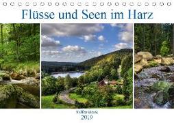 Flüsse und Seen im Harz (Tischkalender 2019 DIN A5 quer)